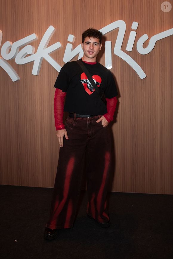 João Victor Gonçalves voltou para curtir o último dia do Rock in Rio
