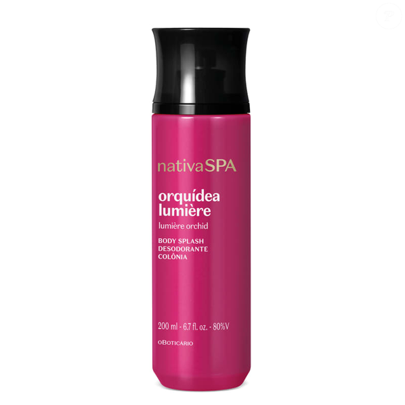 Body Splash Nativa SPA Orquídea Lumière, do Boticário