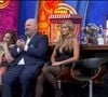 Participação de Tia Milena no 'Domingão' rende polêmica após internautas notarem expressões de Lívia Andrade ao vivo