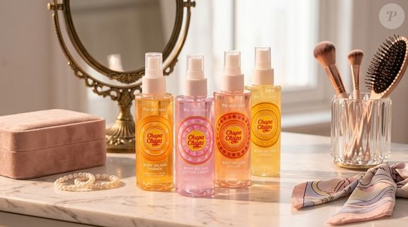 Baunilha, algodão-doce, laranja e biscuit: nova coleção de body splashes inspirada na Chupa Chups promete despertar memórias afetivas. Veja as fragrâncias!