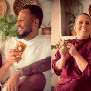 A apresentadora Tati Machado revelou o nome e o sexo do bebê que espera com Bruno Monteiro. Rafael foi escolhido pelo casal e tem um significado especial