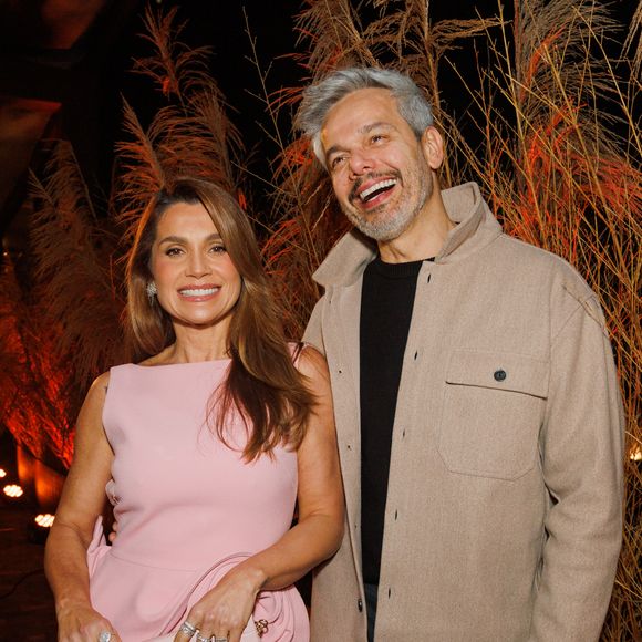 Flávia Alessandra e Otaviano Costa: nas redes sociais, já não estão mais disponíveis posts que vinculam a imagem do casal à instituição