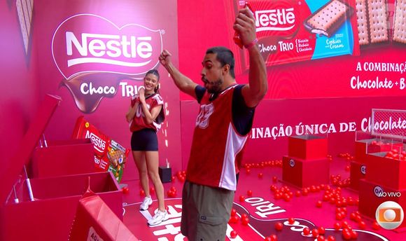 'BBB 25': em nova dinâmica da Prova do Líder, Maike conquistou a Liderança pela segunda vez consecutiva.
