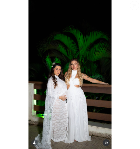 Lauana Prado e Tati Dias se casaram neste sábado, dia 27 de junho de 2026