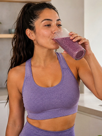 Sinto muito, New Balance, encontrei no Mercado Livre o tênis da Kappa cor 'vitamina de blueberry' perfeito para a academia; parece importado de luxo, mas custa menos de R$ 110