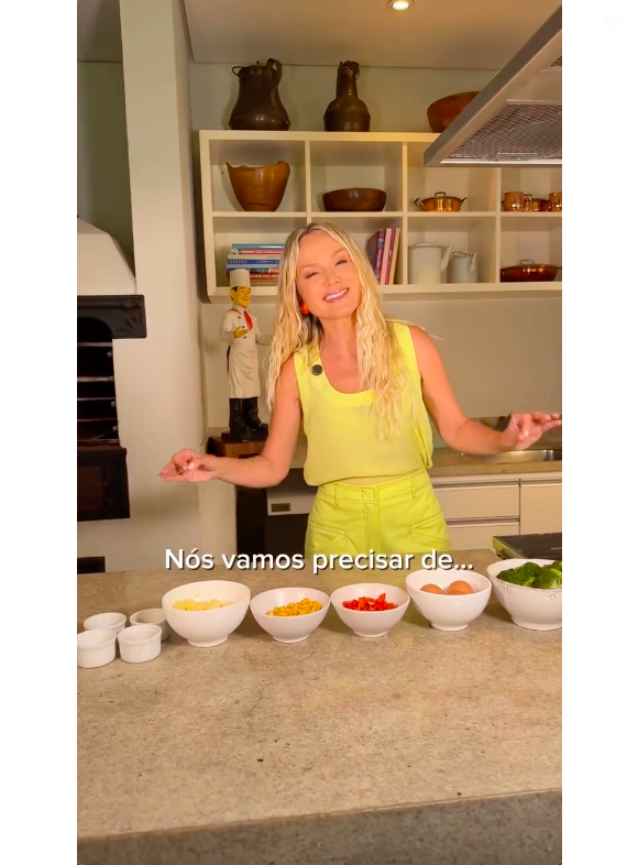 Eliana ensinou em um vídeo nas redes sociais uma receita de torta de brócolis super leve e deliciosa