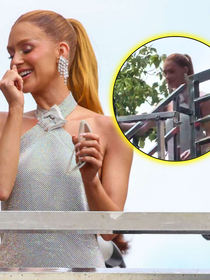 Bêbada? Que nada! 'Fui gongada...', explica Marina Ruy Barbosa sobre vídeo em que aparece desequilibrando em cima de trio de Anitta no Carnaval