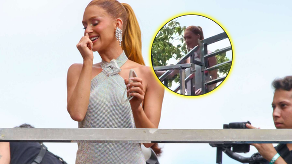 Bêbada? Que nada! 'Fui gongada...', explica Marina Ruy Barbosa sobre vídeo em que aparece desequilibrando em cima de trio de Anitta no Carnaval