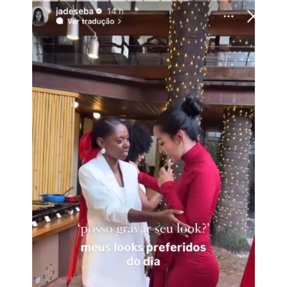 Jade Seba gravou vários conteúdos a respeito dos look das convidadas em recente evento. No entanto, uma delas não curtiu muito o fato da blogueira nem ao menos ter se apresentado.