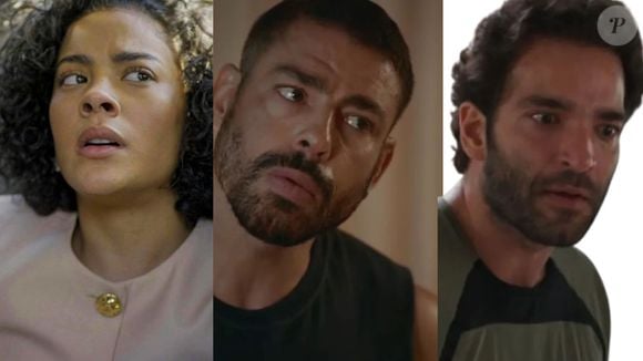 Prestes a para engravidar de Afonso (Humberto Carrão, Maria de Fátima encara marido bêbado e César (Cauã Reymond) com amante em questão de horas