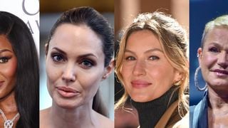 De Angelina Jolie a Gisele Bündchen e Kate Moss: respire fundo antes de ver o antes e depois destas 25 famosas ícones de beleza
