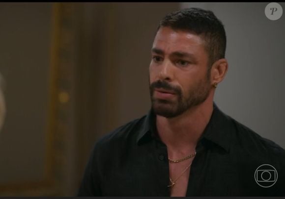 César (Cauã Reymond) não entendeu o que significava 'lastro' em cena esperada de 'Vale Tudo'