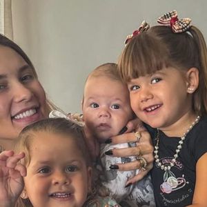 Virginia Fonseca é mãe de José Leonardo, de Maria Flor e de Maria Alice.