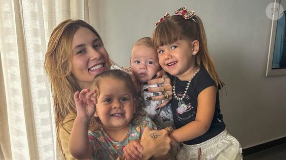 Virginia Fonseca é mãe de José Leonardo, de Maria Flor e de Maria Alice.