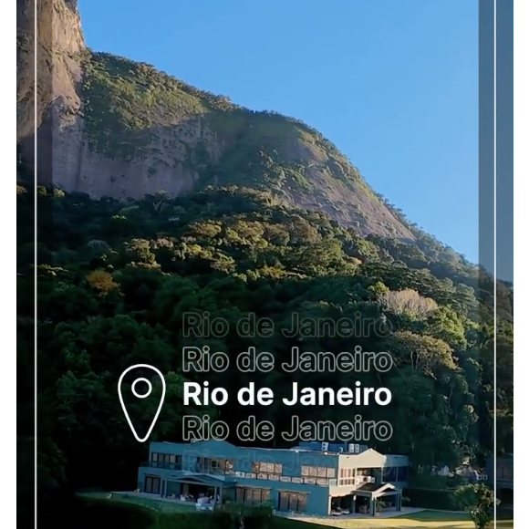 Eike Batista mora na casa mais alta de uma rua sem saída, cuja mansão não tem detalhes na web, mas rouba a cena pela beleza e imponência