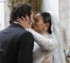 Maria de Fátima (Bella Campos) se casa com Afonso (Humberto Carrão) na novela 'Vale Tudo', no capítulo de quinta-feira 10 de julho de 2025