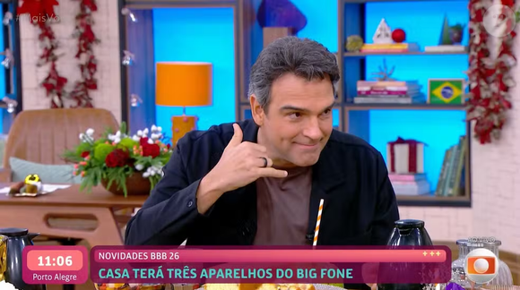 BBB 26 terá especiais na Globo nos dias 9 e 10 de janeiro de 2026 após a novela 'Três Graças' e no dia 11 de janeiro de 2026 após o 'Domingão com Huck'