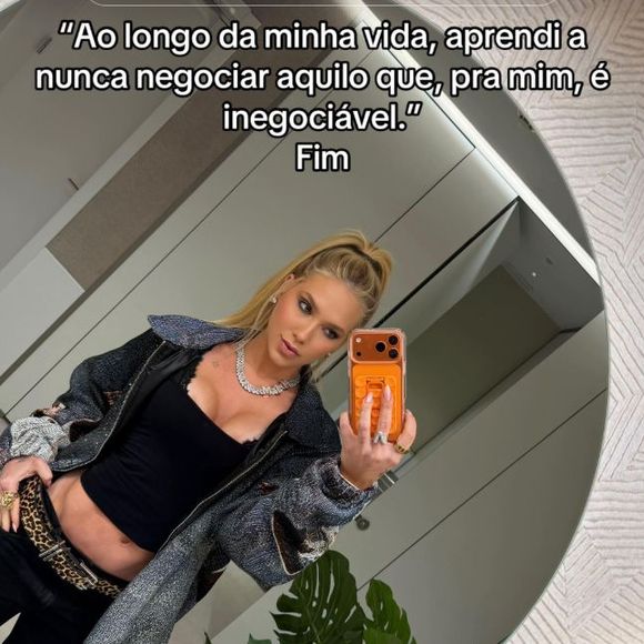 Virgínia teria encontrado as mulheres no restaurante de Vini Jr. e colocado um ponto final no namoro