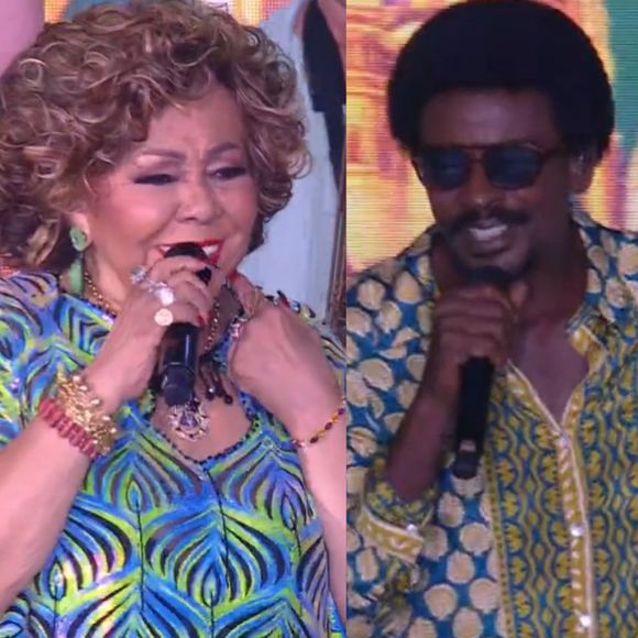 Ícones! Seu Jorge e Alcione agitam a casa do 'BBB 25' com sucessos e MUITO carisma; web reage: 'É a realeza'