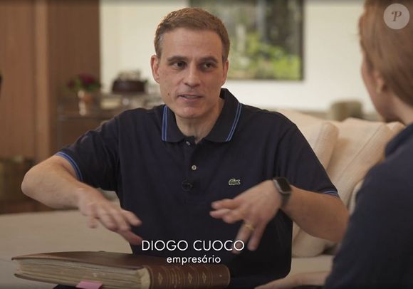 Diogo, de 46 anos, é o filho mais novo de Francisco Cuoco