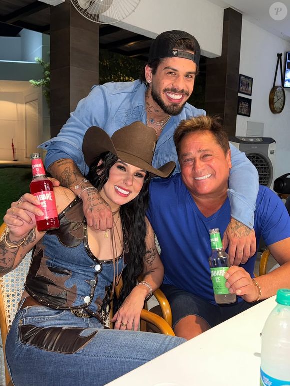 Ana Castela foi nora de Leonardo por alguns meses, enquanto namorava Zé Felipe