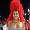 Nem 'Mulher Banana', nem 'Mulher Melancia': Deborah Secco deixa corpo à mostra em look ousado de strass para desfile no Salgueiro. Fotos!