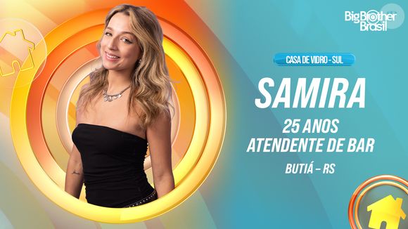 BBB 26: na Casa de Vidro do Sul, Samira revelou ter beijado Gabriel Medina em praia localizada em Santa Catarina