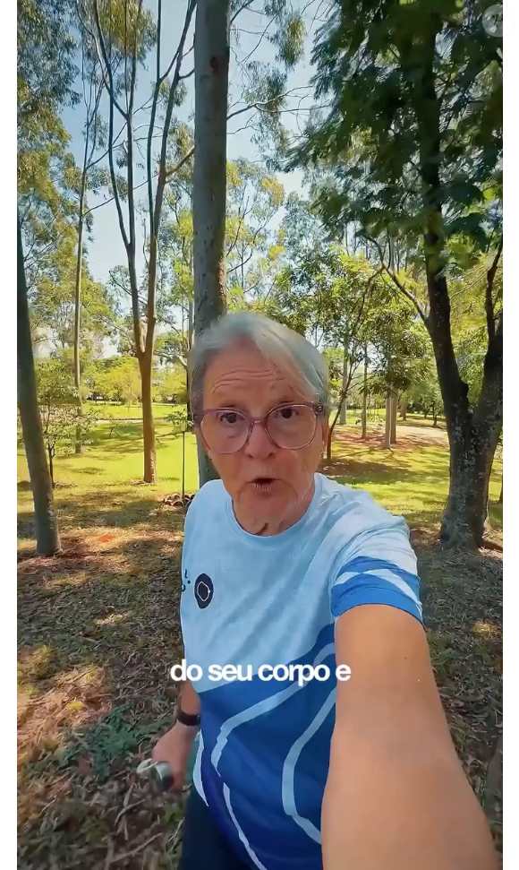 Cleusa Uenaka compartilha lições e dicas para seus quase 1 milhão de seguidores sobre práticas para um envelhecimento saudável