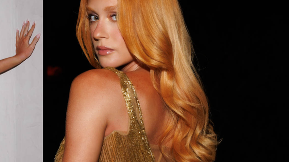 Glamour metalizado: musa no Carnaval 2025, Marina Ruy Barbosa alia corset, plumas e dourado em look sofisticado no pré-folia; 15 fotos!