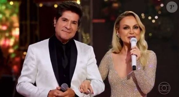 Eliana cantou ao lado de Daniel
