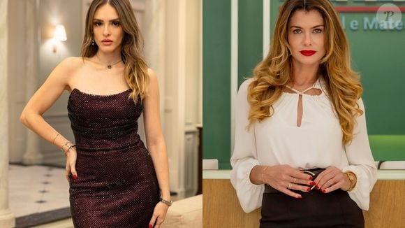 Isabelle Drummond, de 'Coração Acelerado' e Alinne Moraes, de 'Por Você', são vilãs de novelas da Globo que usam unhas e batons de cor vermelho