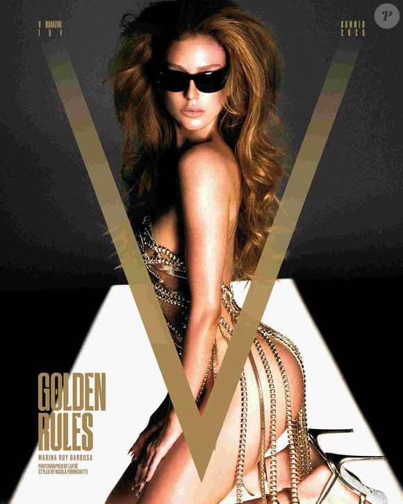 Marina Ruy Barbosa estrelou ensaio em revista que já teve Madonna na capa