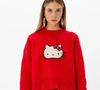 Virgínia usou blusa de tricot Hello Kitty da marca My Favorite