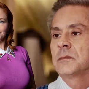 Em 'Vale Tudo', Marco Aurelio (Alexandre Nero) se impressionou com o bebê reborn de Aldeíde (Karine Teles): 'Minimonocromática'