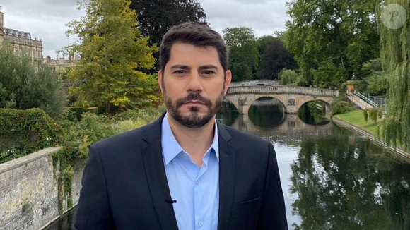 Evaristo Costa chegou a ser interrompido por Bonner, que alertou que o colega estava passando informações repetidas