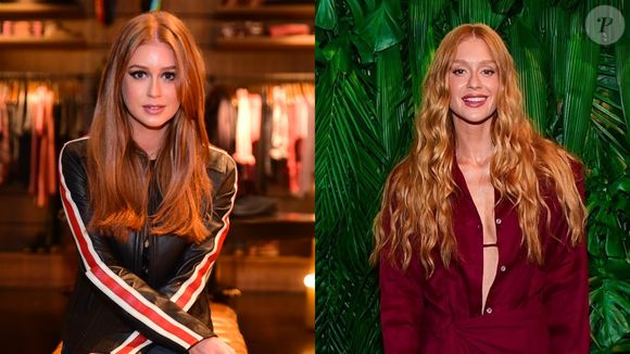 Antes e depois de Marina Ruy Barbosa: atriz amadureceu a própria beleza, mas manteve o cabelo ruivo natural