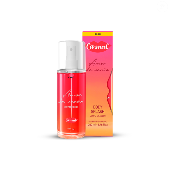 Amor de Verão (Carmed) - 200ml R$ 79,90 - com notas de rosa, frutas vermelhas e frésia, o body splash aposta na sensação gostosa de dias ensolarados e férias à beira-mar