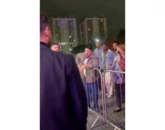 Gravação de 'Três Graças': Misael, personagem de Belo, faz barraco em festa