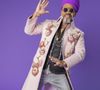 Carlinhos Brown, de 63 anos, revela que seu maior amuleto da sorte é o sorriso
