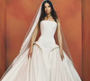Juliette Freire escolheu um vestido de noiva branco estilo princesa, com saia volumosa, corset estruturado e véu longo, para se casar com Kaique Cerveny no Recife, em Pernambuco, nesta quinta-feira (29)