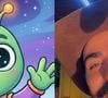 OVNIs no Brasil? Expert reage após polêmico vídeo de famoso no Paraná: 'Padrão de luzes muito diferente' - na foto, o influencer Mayk Leão e imagem gerada por IA pelo Google de um ET