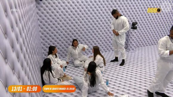 A dinâmica do Quarto Branco no 'BBB 26' está pegando fogo e só se fala disso nas redes sociais