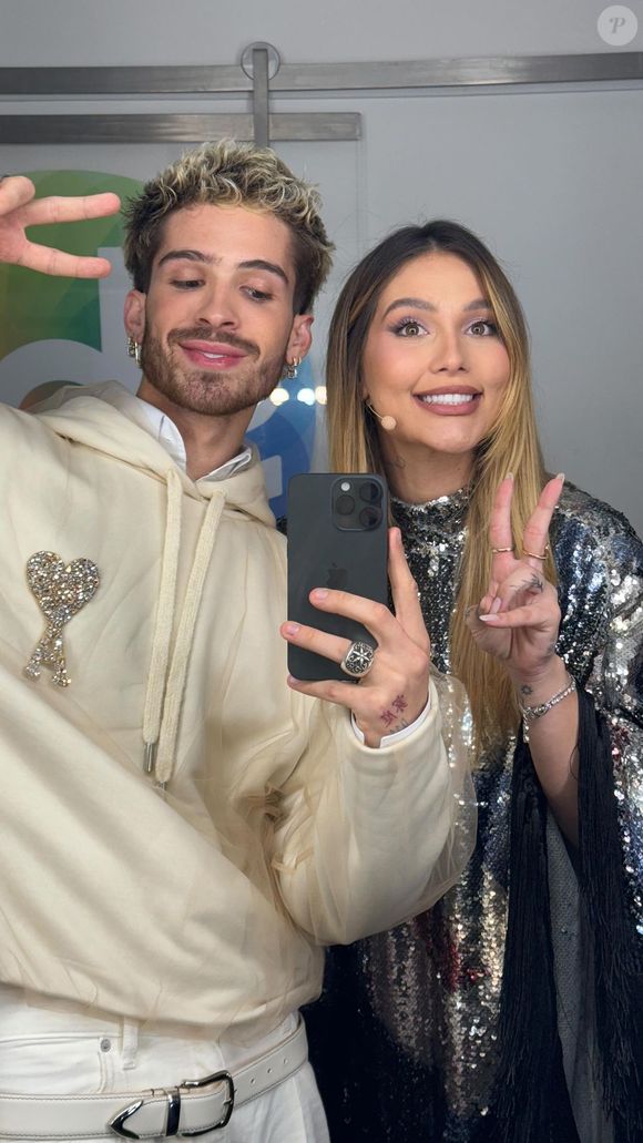 João Guilherme e Virgínia Fonseca são cunhados