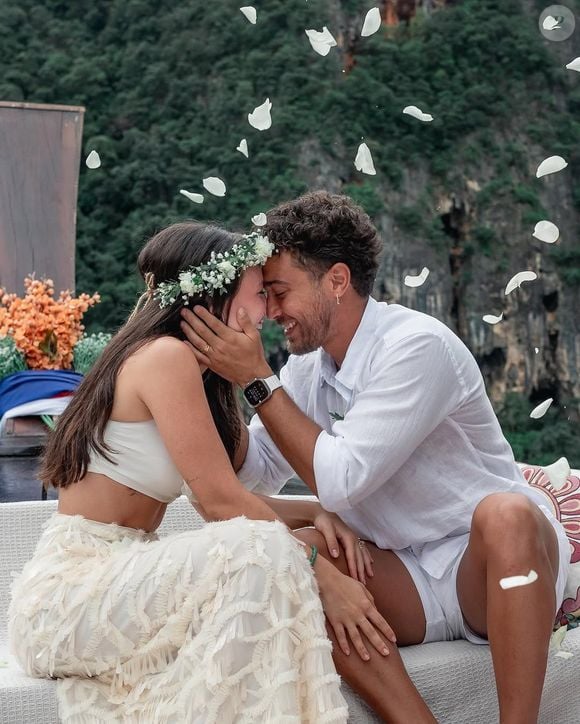 Larissa Manoela e André Luiz Frambach se casaram em 2023 e renovaram os votos de casamento em 2024