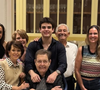 Luciana Cardoso, esposa do Faustão, publica fotos da comemoração de aniversário do apresentador, de 76 anos