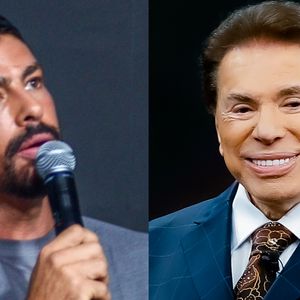 Poucos lembram, mas há 15 anos Cauã Reymond deu essa resposta após zoeira de Silvio Santos no 'Troféu Imprensa': 'Fica me...'