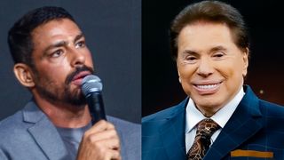 Poucos lembram, mas há 15 anos Cauã Reymond deu essa resposta após zoeira de Silvio Santos no 'Troféu Imprensa': 'Fica me...'