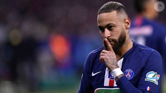 Neymar revidou provocação ao ser vaiado durante jogo do Santos em maio de 2026 - foto mostra jogador ainda na época do PSG