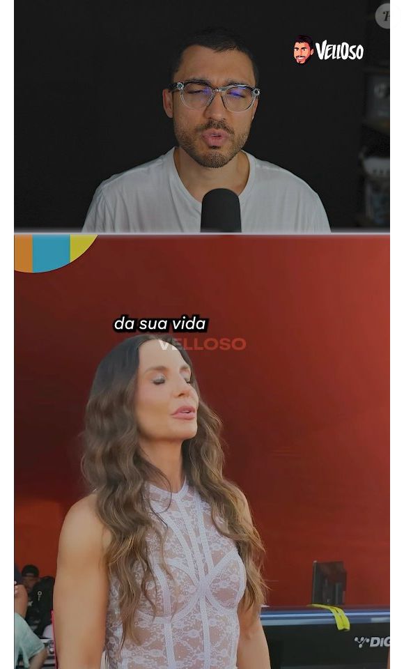 Sucesso nas redes sociais, o especialista em leitura labial Velloso revelou o que Ivete Sangalo disse para si mesma antes de dar início ao show em Salvador no último domingo (30)