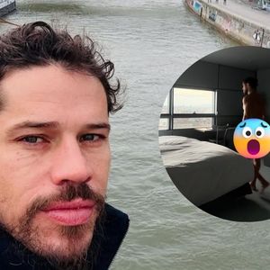 José Loreto posa completamente pelado em viagem pela Áustria e parte do corpo à mostra pira a web